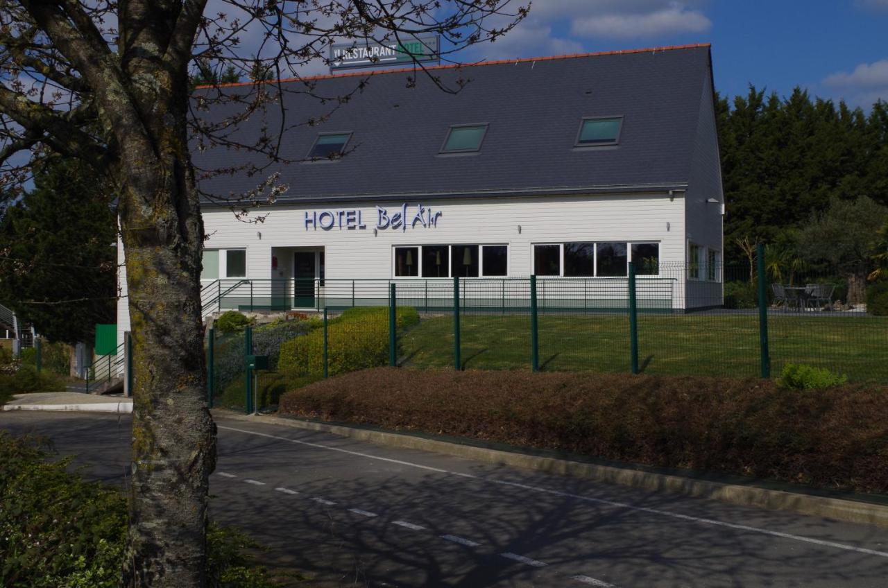 Hotel Restaurant Bel Air Crevin - Axe Rennes Nantes المظهر الخارجي الصورة